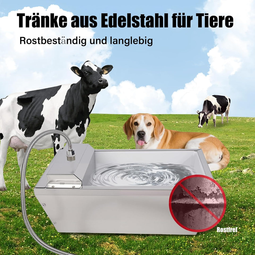 Automatische Tierwassertruge,13 Liter Automatische Pferdewassertruge Mit Float Ball,GrossKapazitäTsa