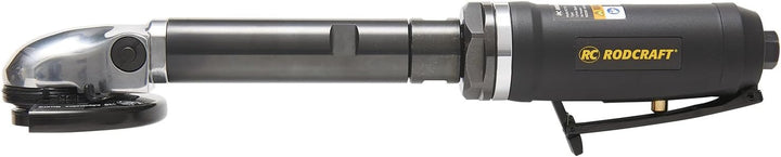 Rodcraft RC7170 Druckluft-Winkelschleifer, 100 mm Trennscheibe | 14000 U/min, langer Schaft und 746