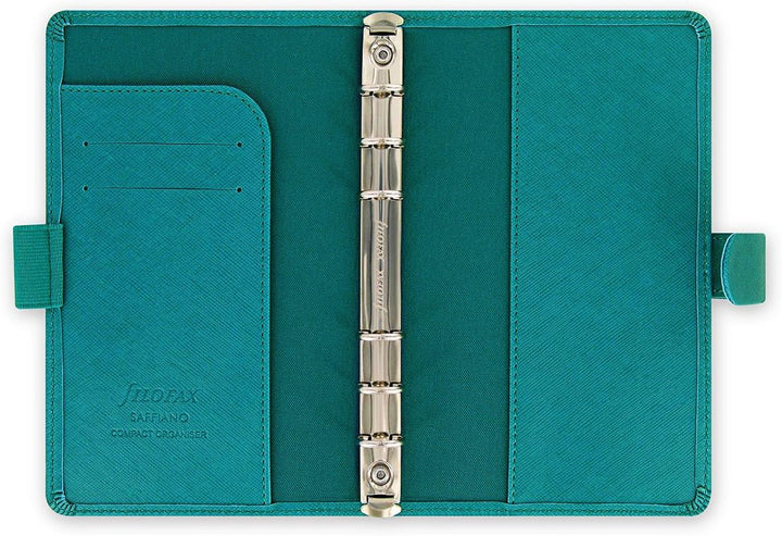 Filofax 22528 Organizer Compact Saffiano, aquamarine, aquamarin