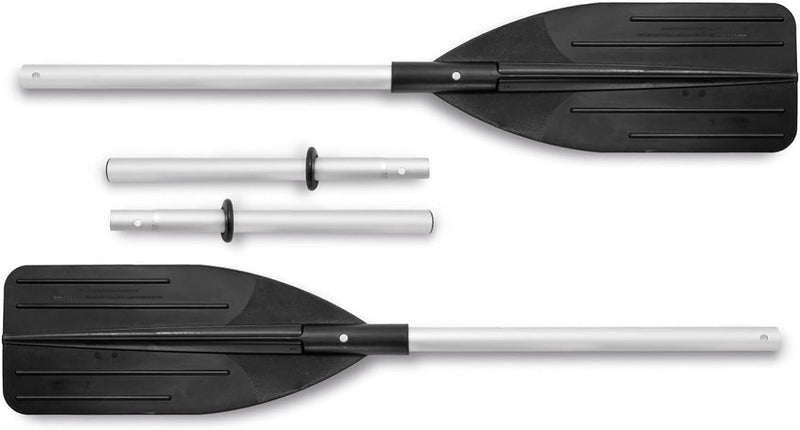 Intex Challenger 3 Set Schlauchboot - 295 x 137 x 43 cm - 3-teilig - Blau / Gelb Single, Single