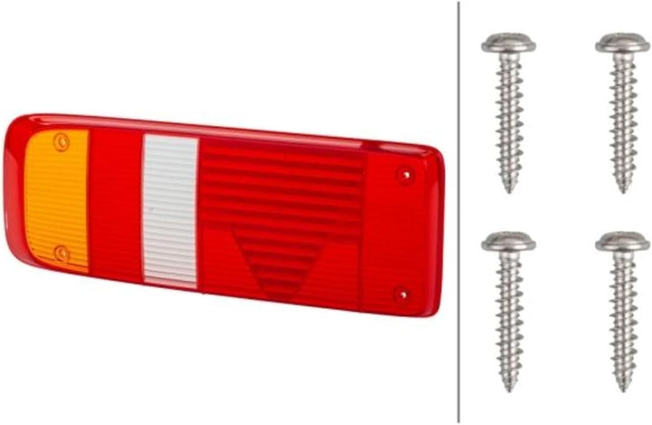 HELLA - Heckleuchte - EasyConn I - Glühlampe - 24V - Anbau/geschraubt - Lichtscheibenfarbe: mehrfarb