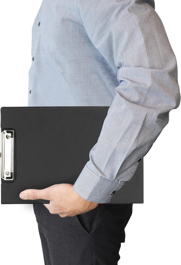 Rapesco 1520A Business Pack: 10 Klemmbrettmappen, A4+, Schwarz, Klemmbrettmappe