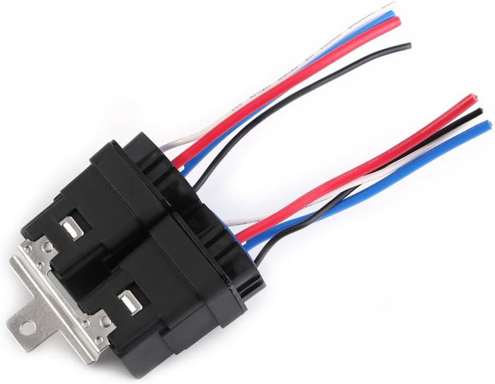 DC 12V 40A Auto Fahrzeug 4-Pin Wasserdicht versiegelt Integrierte Relais Sockel Kit 4 Draht mit Halt
