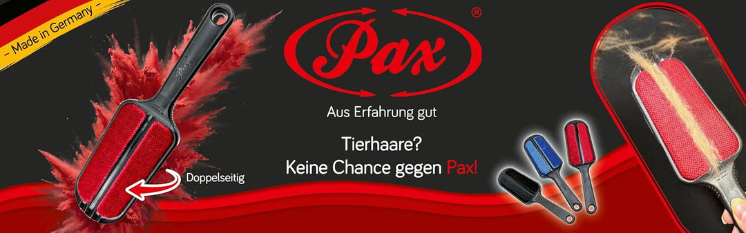 Pax Bürste Tierhaarentferner für Polster Textilien, Möbel und Teppich blau