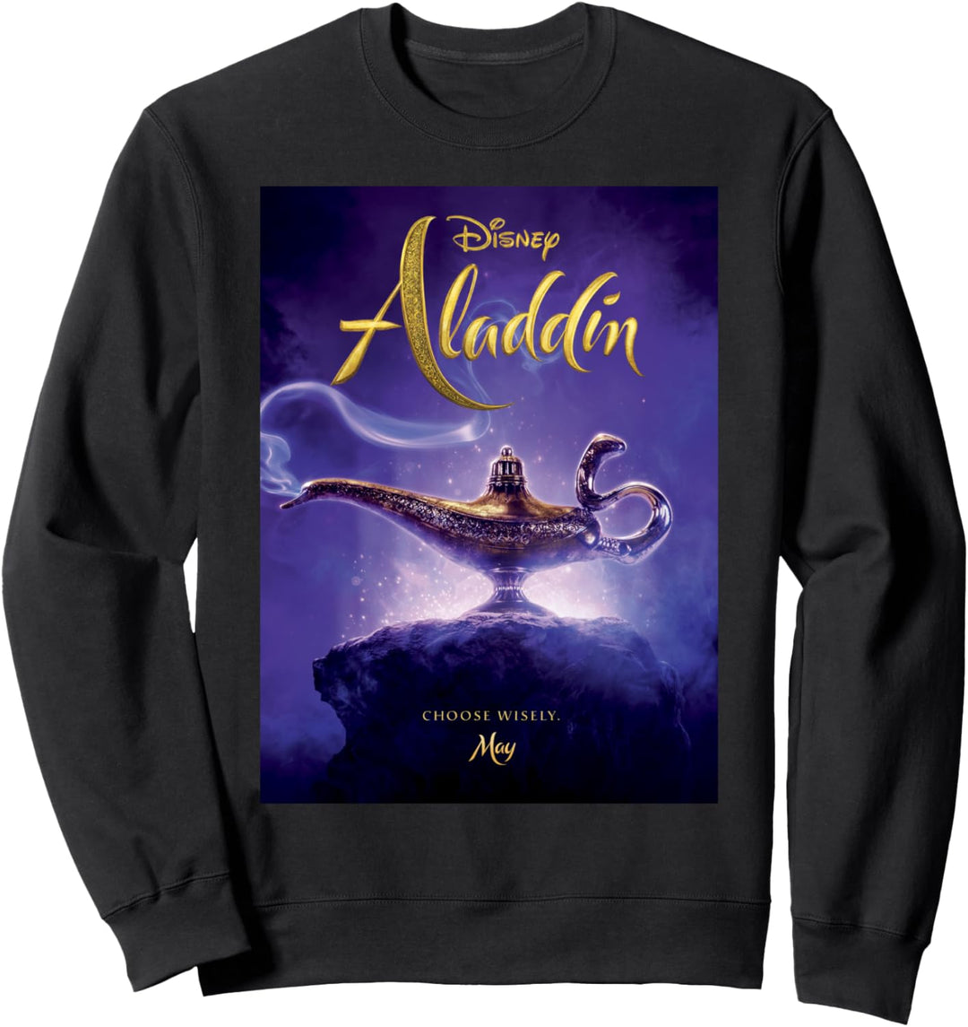 Disney Aladdin Live Action Aladdin Logo Poster Sweatshirt