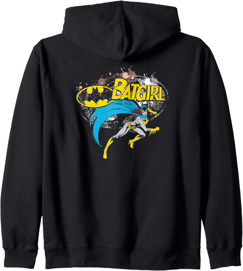 Batman Batgirl Halftone Kapuzenjacke