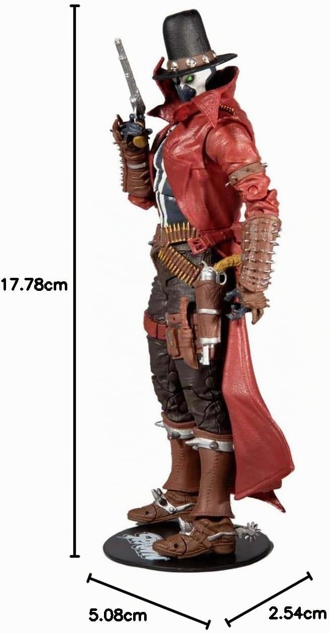 McFarlane Actionfigur Gunslinger (Gatling Gun) 18 cm, 90147, Mehrfarbig Gunslinger Gatling Gun, Guns