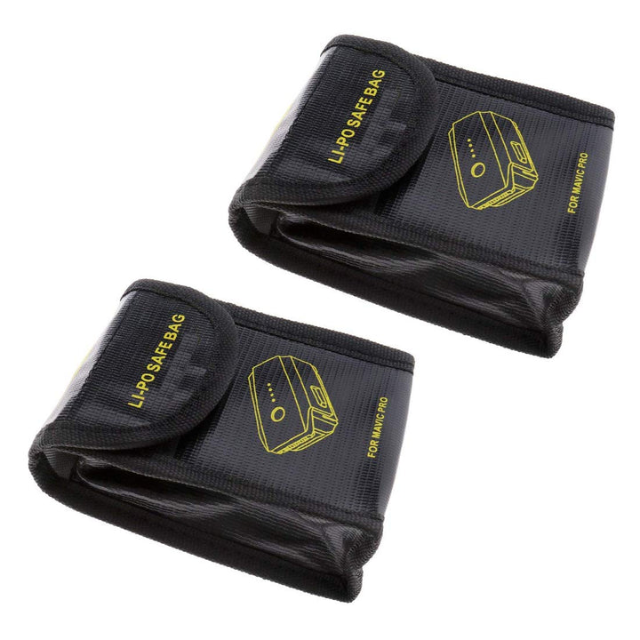 2x Lipo Batterie Akku Tasche Beutel Safe Bag Sicherheit Pouch Für DJI Mavic Pro