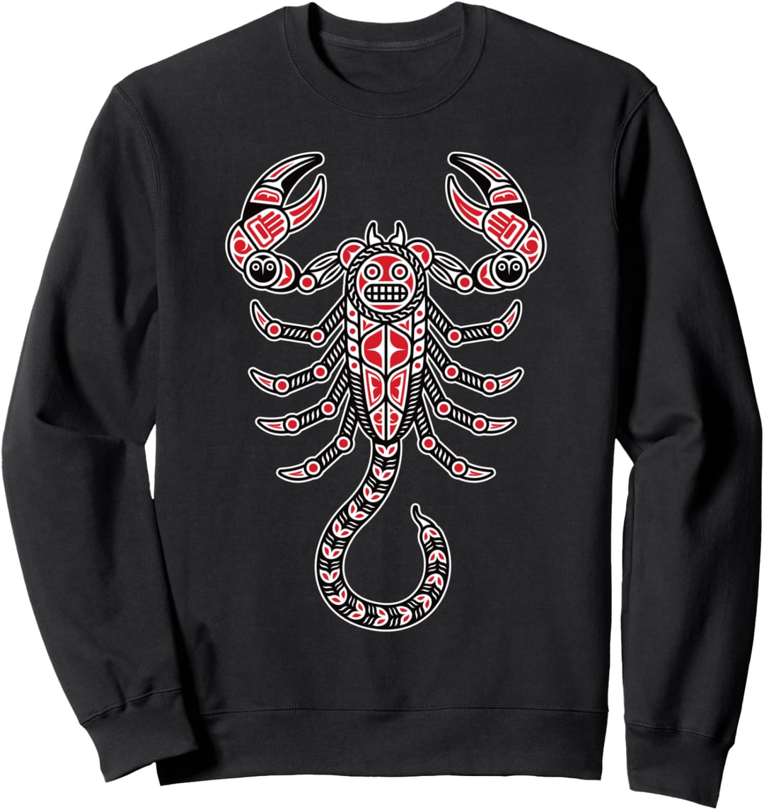 Haida Skorpion Indianer Indianer Indianer Indianer Indianer Indianer Indianer Indi Sweatshirt