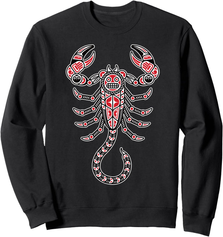 Haida Skorpion Indianer Indianer Indianer Indianer Indianer Indianer Indianer Indi Sweatshirt