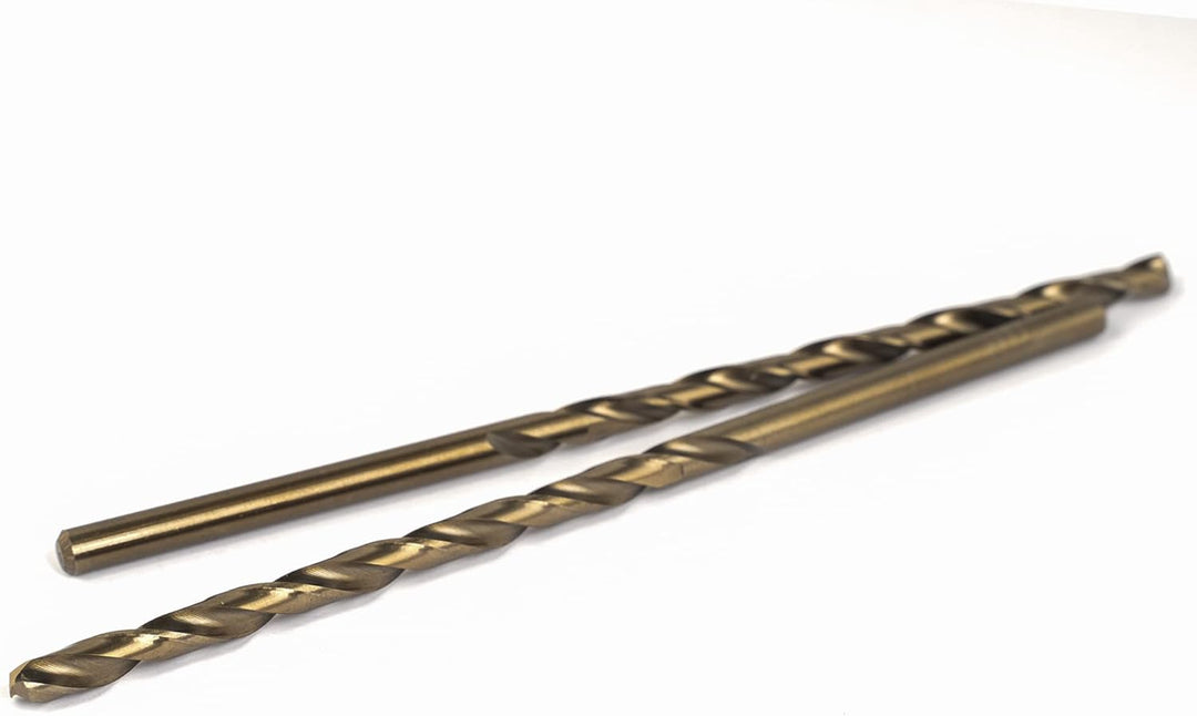 HSS DIN340 M35 5% Metallbohrer mit langer Kobaltgrösse zum Bohren in Edelstahl, Eisen und anderen Me