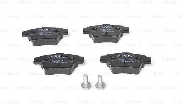 Bosch BP1009 Bremsbeläge - Hinterachse - ECE-R90 Zertifizierung - vier Bremsbeläge pro Set