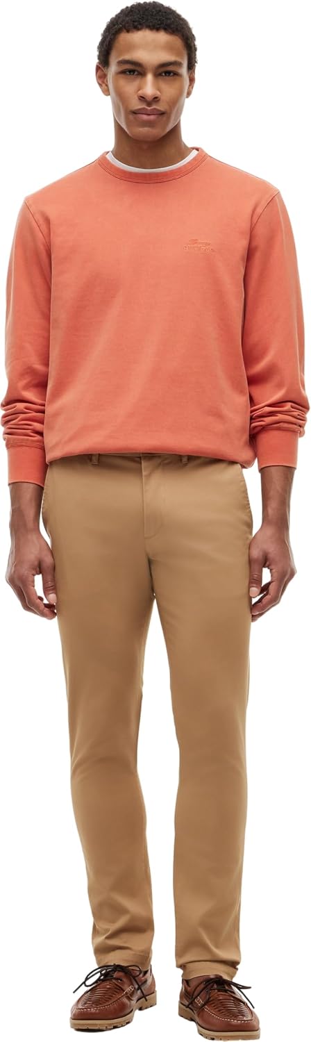 Tommy Hilfiger Herren Hose Bleecker Chino 1985 Pima Cotton Chino 28W / 29L Brown (Timeless Camel), 2
