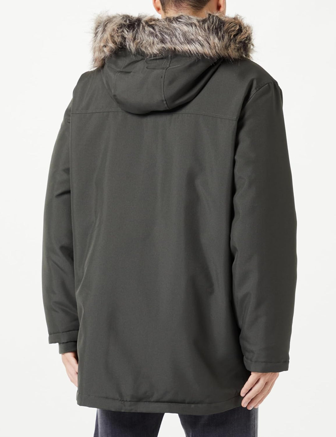 ONLY & SONS Herren Onsfuture Faux Fur Parka OTW Winterjacke M Peat, M Peat