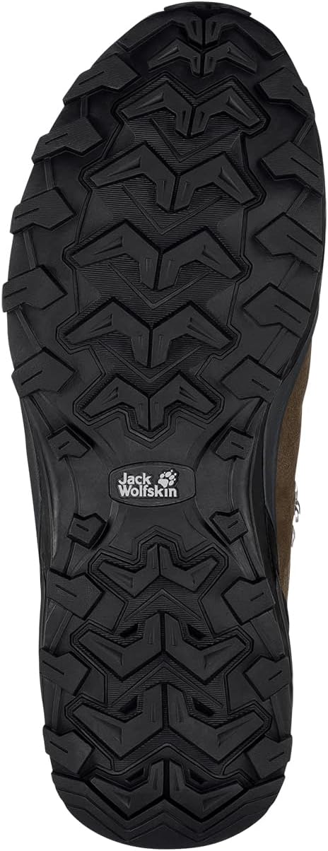 Jack Wolfskin Herren Refugio Texapore Mid M Walking-Schuh 39.5 EU Brown Phantom, 39.5 EU Brown Phant