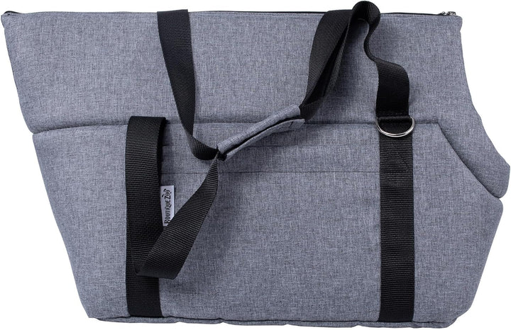 Hundetragetasche XL bis 15 kg – grosse Transporttasche für mittelgrosse Hunde & Katzen – weich, falt