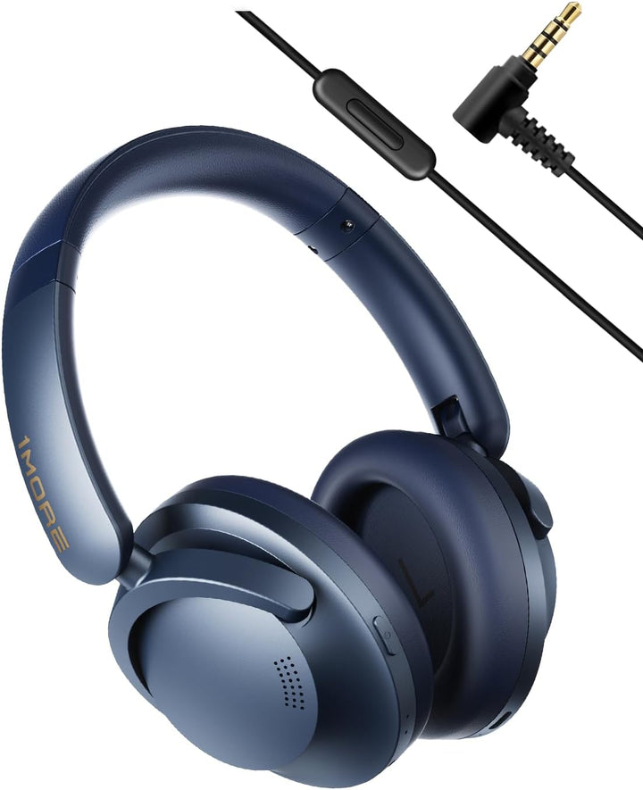 1MORE SonoFlow Pro Over-Ear Kopfhörer Kabellos, LDAC Hi-Res Wireless Audio, Active Noise Cancelling,