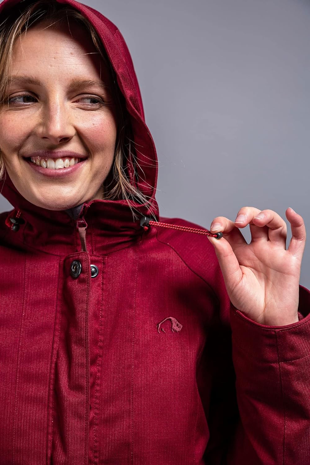 Tatonka FLOY W's Coat Women 36 cherry red, 36 cherry red