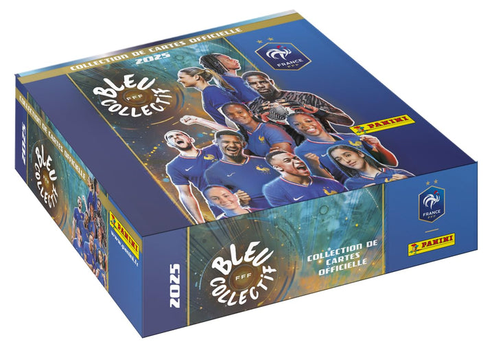 Panini French Football Federation 2025 Trading Cards Box mit 18 Hüllen