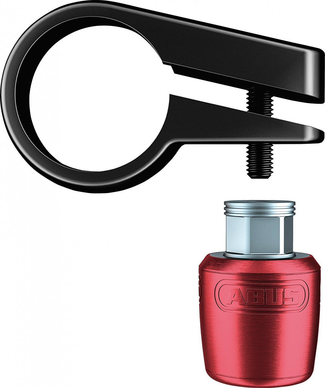 ABUS NutFix M5 SPC 28,6 Diebstahlsicherung Sattelstütze rot 2019 28.6 Rot, 28.6 Rot