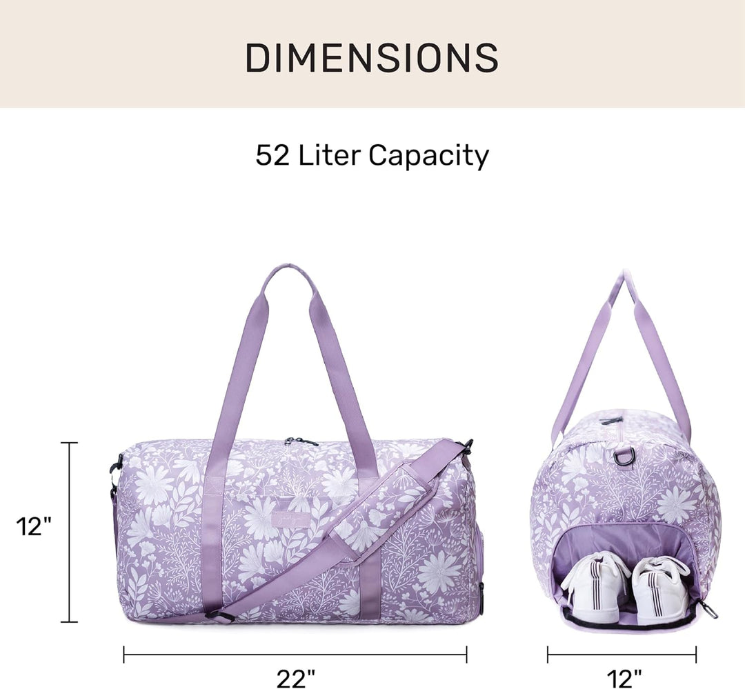 Jadyn Unisex-Erwachsene Weekender Gepäck-Handgepäck L Dusty Lavendel, L Dusty Lavendel