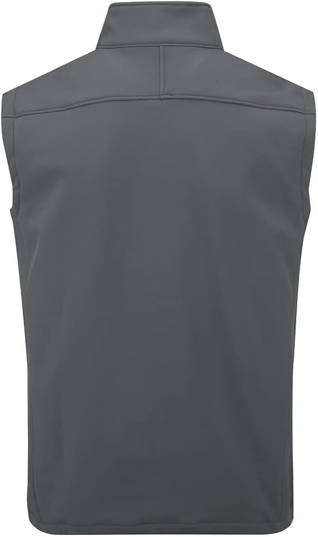 YOUTHUP Weste Herren Wasserdichte Softshellweste Outdoor Leichte Winddichte Fleece Herrenweste Ärmel
