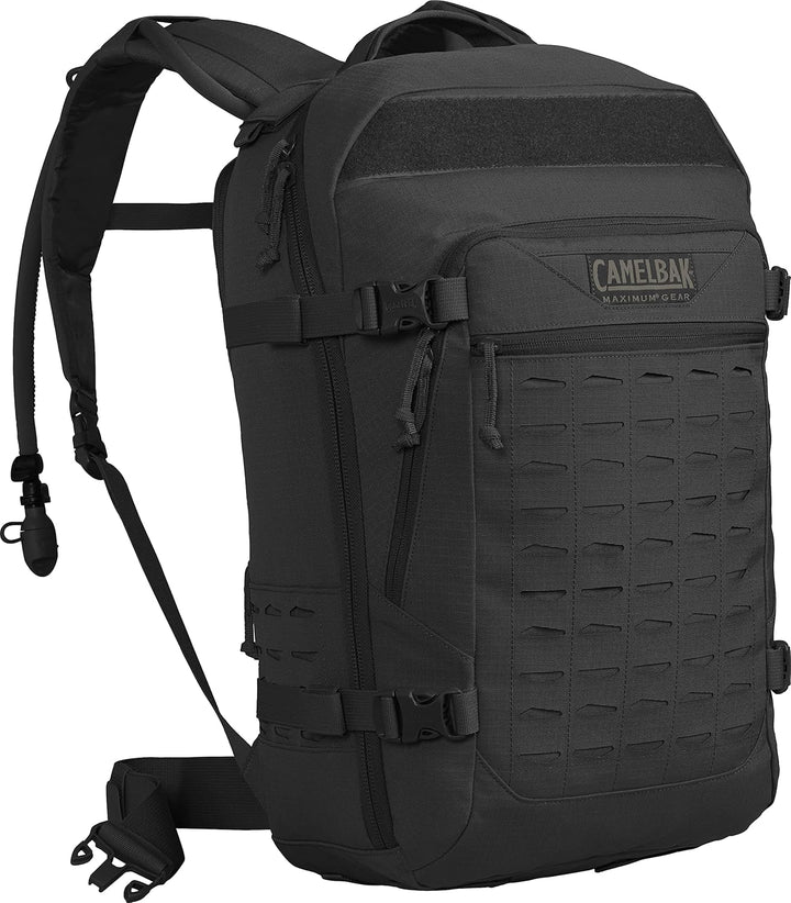 Camelbak Motherlode 40L Mil Spec Taktischer Rucksack mit Mil Spec Crux 3L Schwarz, Schwarz