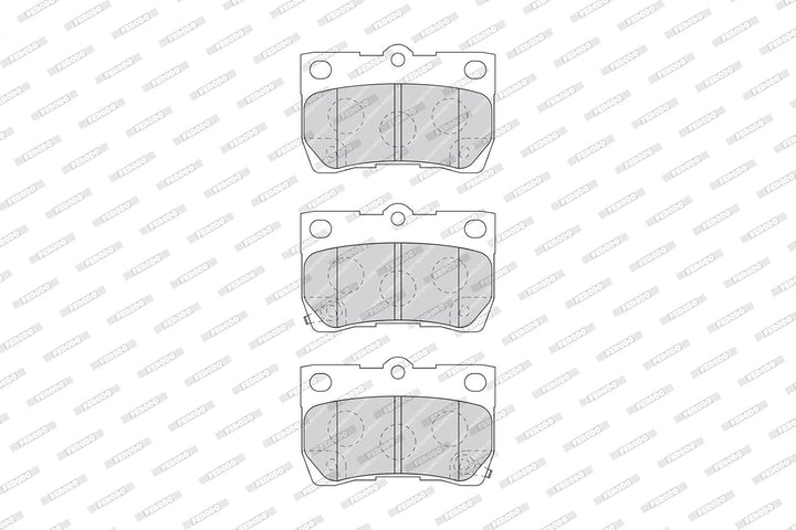 Ferodo FDB4001 PREMIER Bremsbelagsatz, Scheibenbremse - (4-teilig) - (4 Stück)