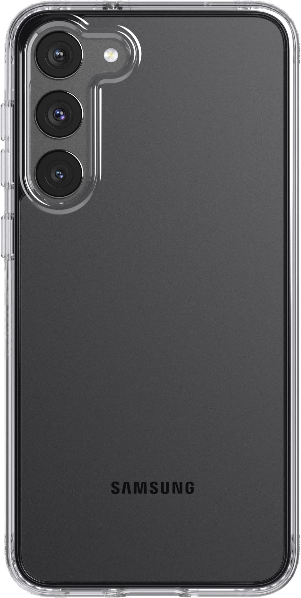 tech21 Evo Clear für Samsung Galaxy S23 Plus – Anti-Vergilbung, Kratzfest, mit 3,6 m Fallschutz, tra