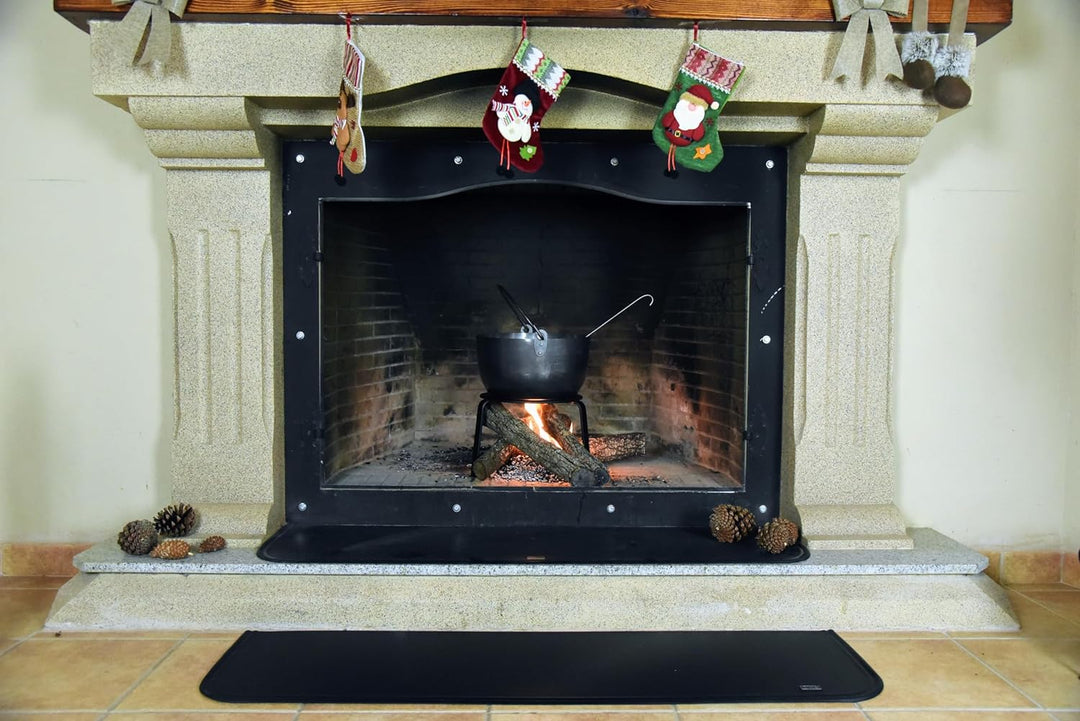 Imex El Zorro 10160 Platte für Kamin, 10160 100 x 40 cm Eisen, 100 x 40 cm Eisen