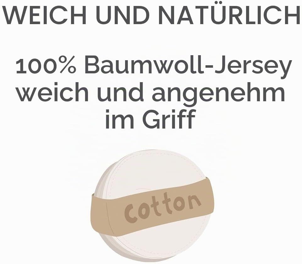 3 Spannbetttücher Baumwolle für Babybett 50 x 100 – 6 Farben Erhältlich Gelb, Himmelblau 50 x 100 cm