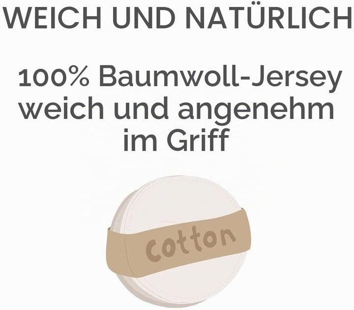 3 Spannbetttücher Baumwolle für Babybett 50 x 100 – 6 Farben Erhältlich Gelb, Himmelblau 50 x 100 cm