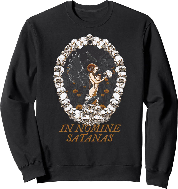 In Nomine Satanas I Satanisch, Gothic und Okkult I Satan Sweatshirt