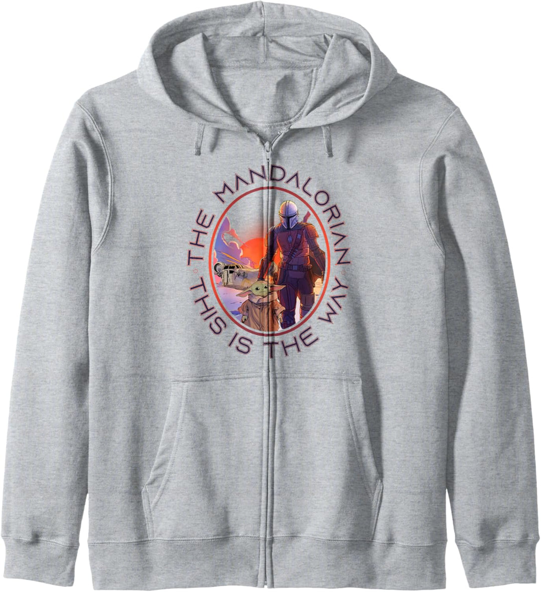 Star Wars Mandalorian The Child & Mando Cameo Kapuzenjacke