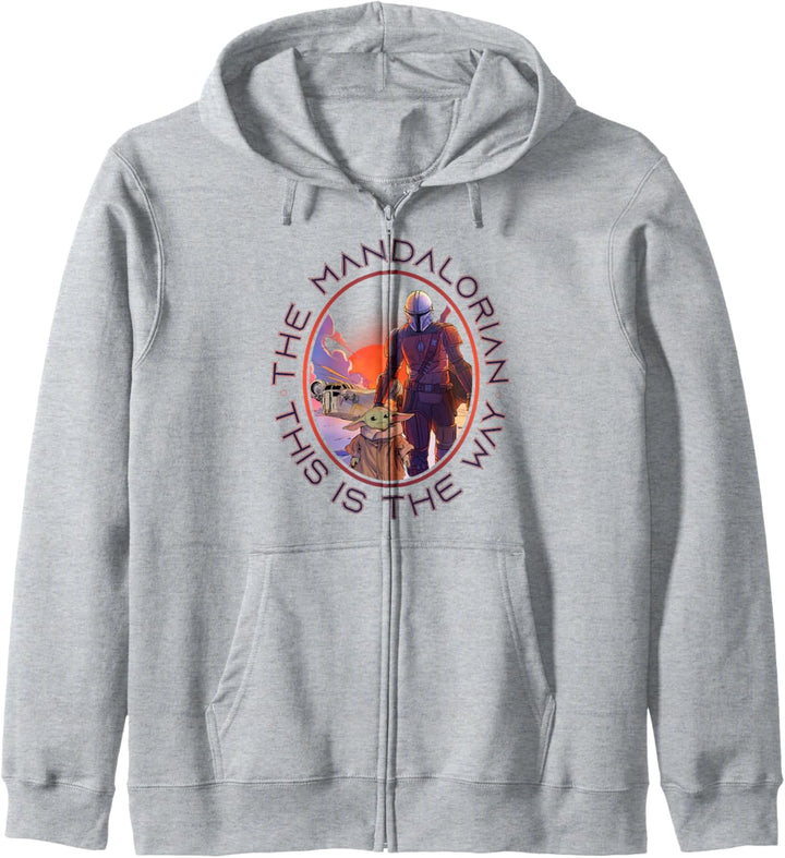 Star Wars Mandalorian The Child & Mando Cameo Kapuzenjacke