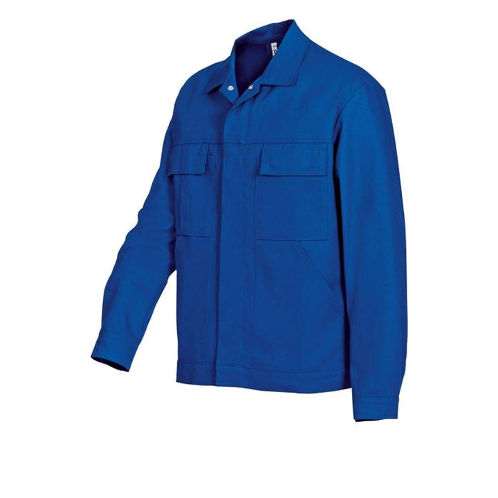 BP Workwear Basic 1485-060-13 Arbeitsjacke - Verdeckte Druckknopfleiste - Reine Baumwolle - Normale