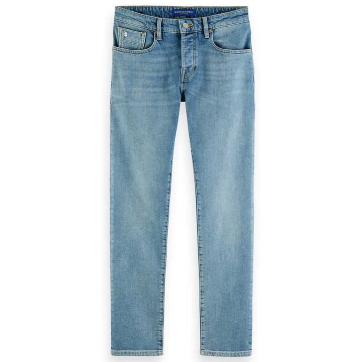 Scotch & Soda Herren Ralston Regular Fit Jeans 38W / 36L Aqua Blue 3625, 38W / 36L Aqua Blue 3625