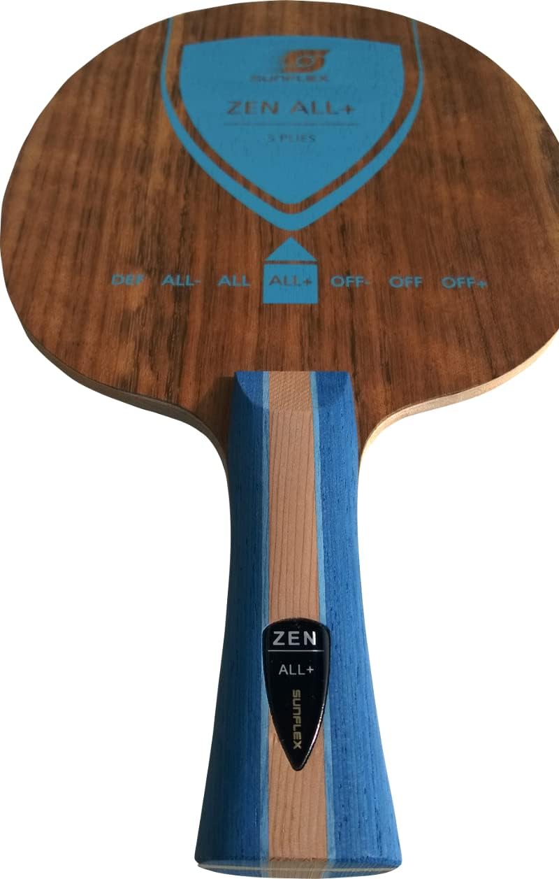 Sunflex Zen All+ Tischtennis-Holz | professionelles Allround Holz | 5 Furniere | sehr Gute Tempowert