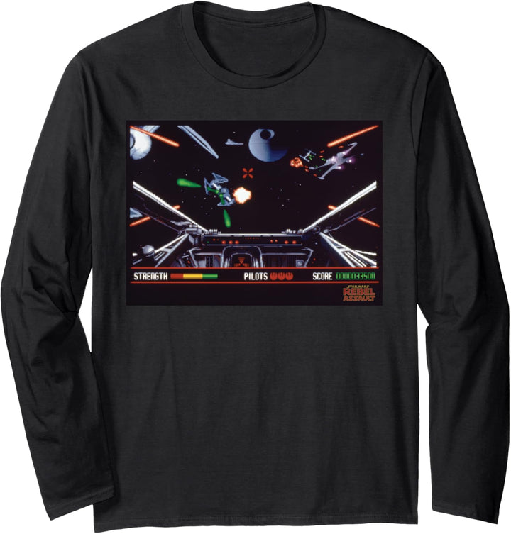 Star Wars Rebel Assault Video Game Langarmshirt