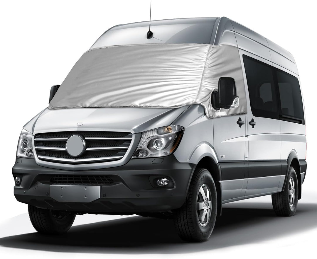 Frontscheibe Wrap Cover Ersatz für Mercedes Sprinter 2019-2023, Auto Windschutzscheiben Abdeckung, 6