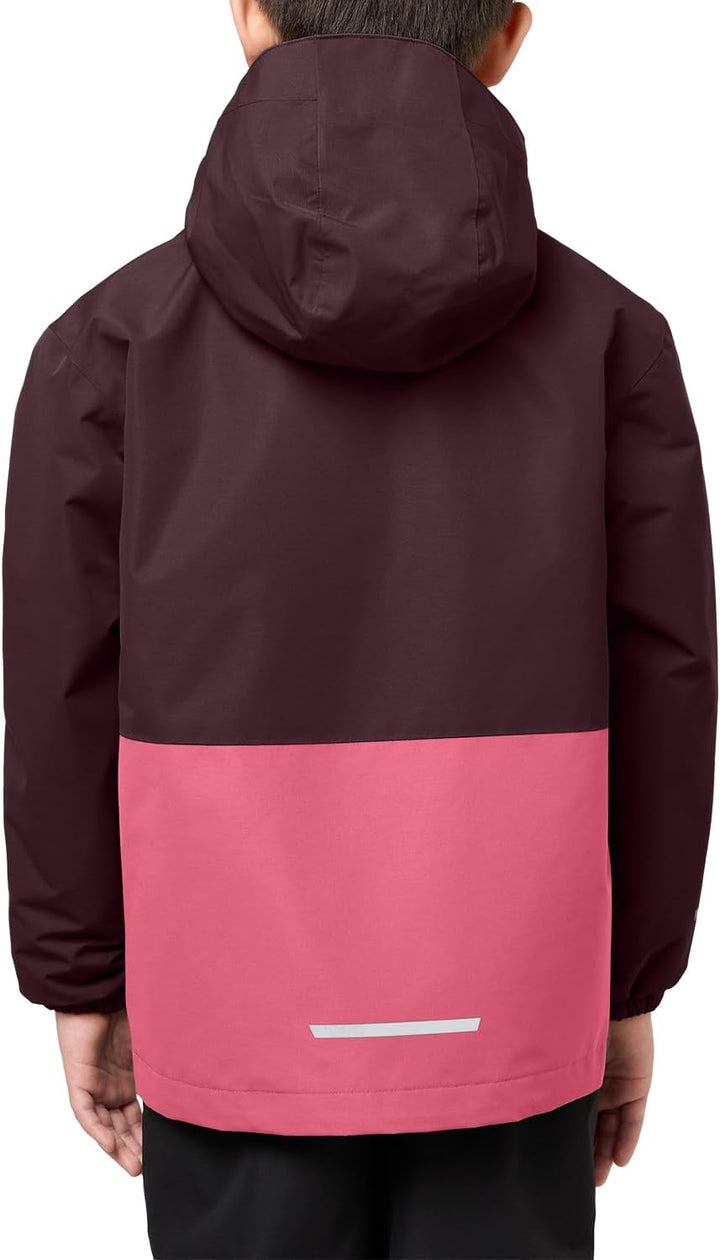 Jack Wolfskin Unisex Kinder Jacket, boysenberry/pink