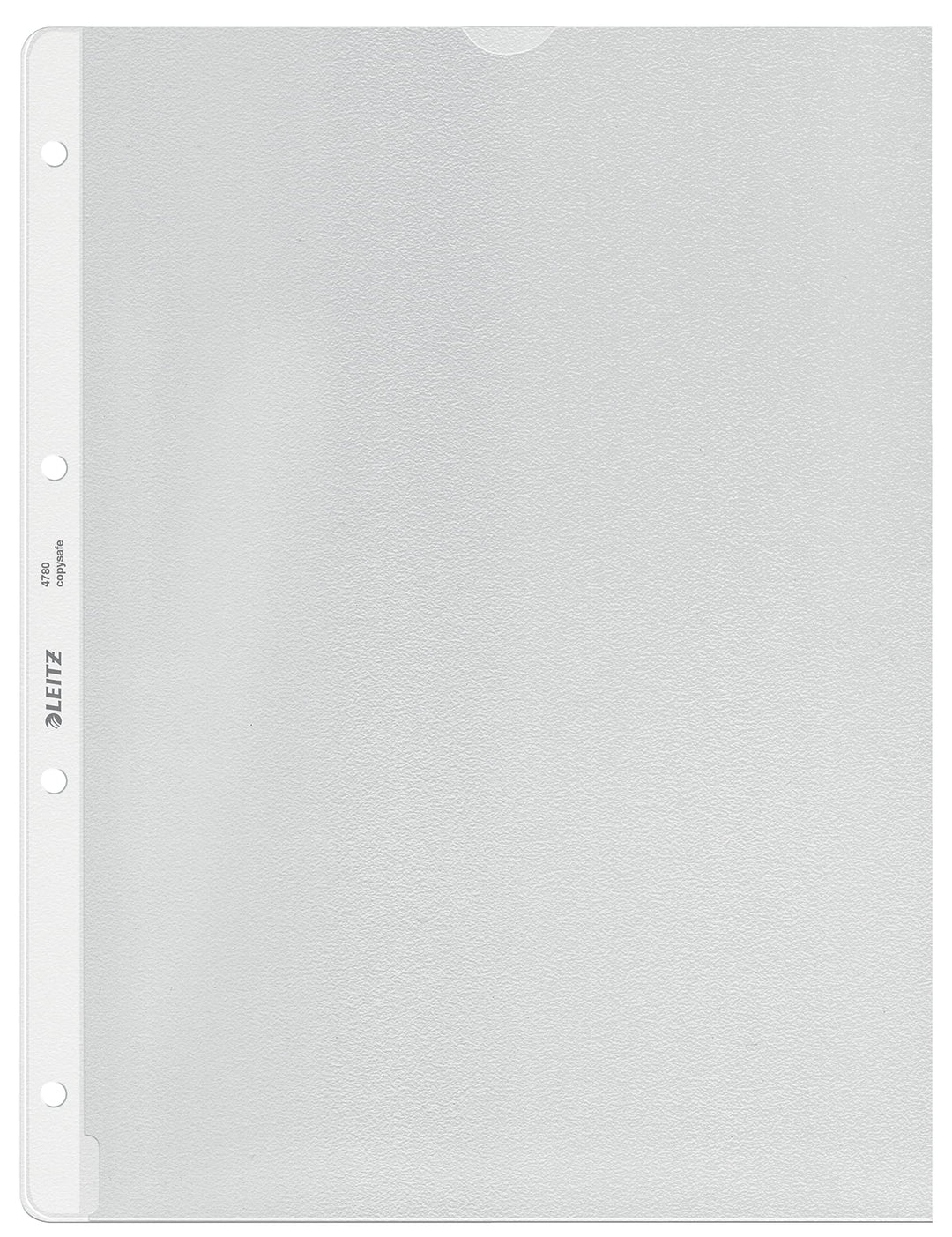 Leitz Prospekthülle, A4, PP, genarbt, dokumentenecht, farblos (100 Stück)