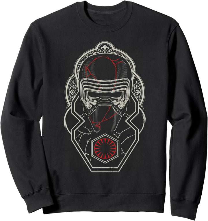 Star Wars The Rise of Skywalker Kylo Ren Dark Side Ornate Sweatshirt