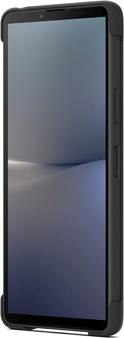 Sony Stilvolle Hülle mit Standfuss für das Xperia 10 V, Gojischwarz, Gojischwarz