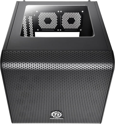 Thermaltake Core V1 Cube Case schwarz Mini ITX, schwarz