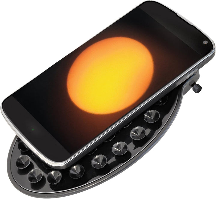 Bresser AR-102/600 EQ-3 Refraktor Teleskop mit 3-Bein-Stativ aus Aluminium, EQ3-Montierung, LED-Leuc