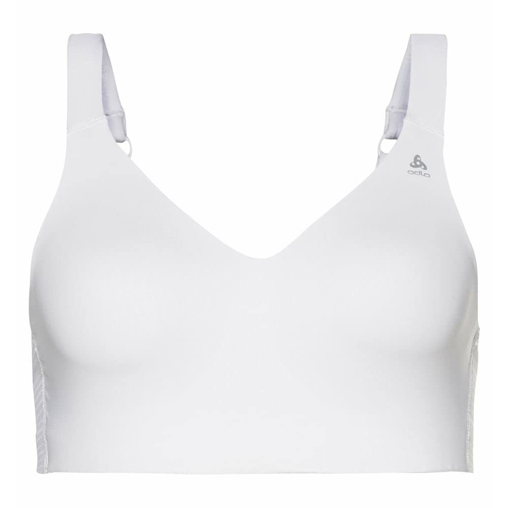 Odlo Damen Everyday High_13161 Sport BH (1er Pack) 70 / B Weiss, 70 / B Weiß