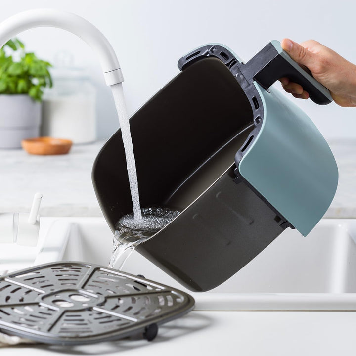 GreenPan Bistro Heissluftfritteuse, Airfryer, 7,2 Liter, 1650 Watt, LED-Touchscreen, Antihaftbeschic