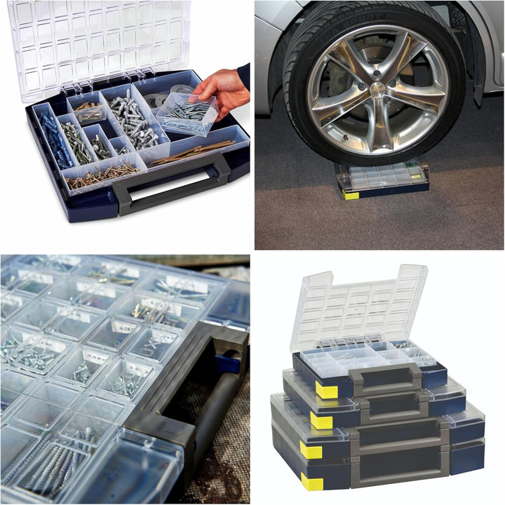 raaco Sortimentskoffer boxxser 80 8 x 8-20 , blau, 134989