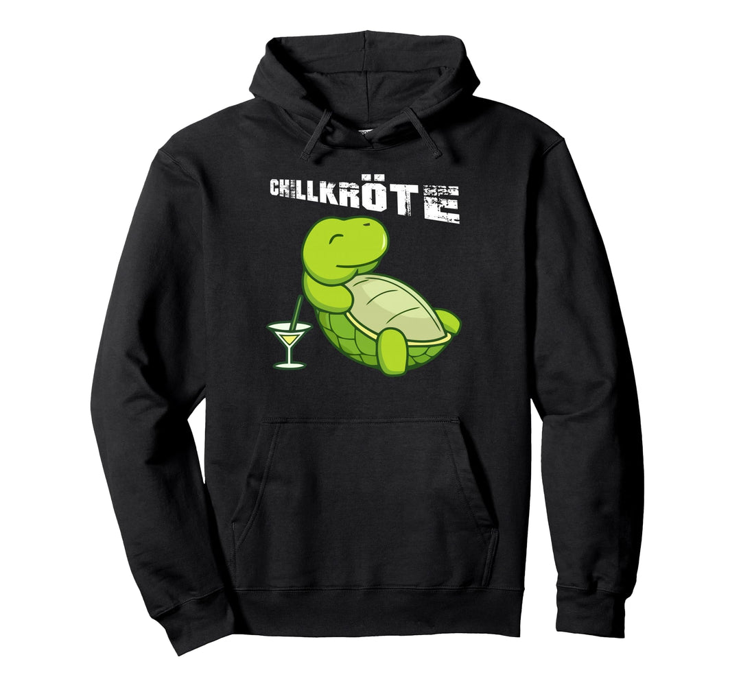 Chillkröte Schildkröte Turtle lustiges Geschenkidee Pullover Hoodie